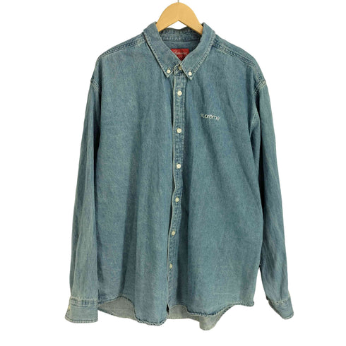 シュプリーム Supreme 20AW Classic Logo Denim Shirt メンズ import:XL