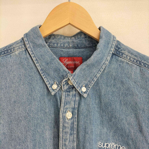 シュプリーム Supreme 20AW Classic Logo Denim Shirt メンズ import:XL