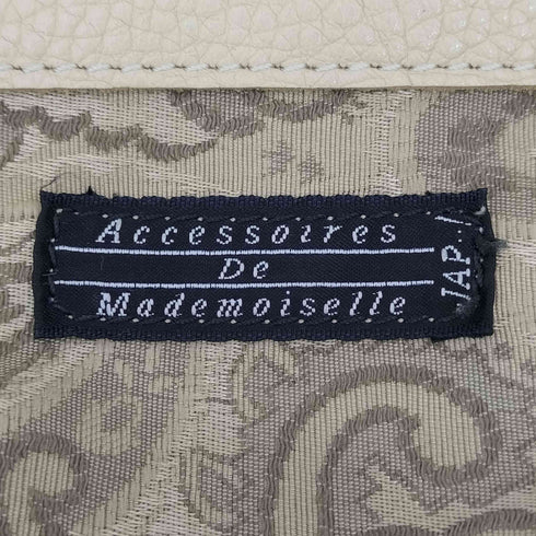 Accessoires De Mademoiselle レザーハンドバッグ メンズ