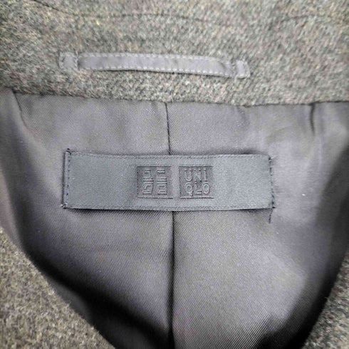 ユニクロ UNIQLO シングルブレストコート メンズ JPN:S