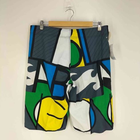 ビラボン BILLABONG 総柄 ロゴプリント ショートパンツ メンズ 34