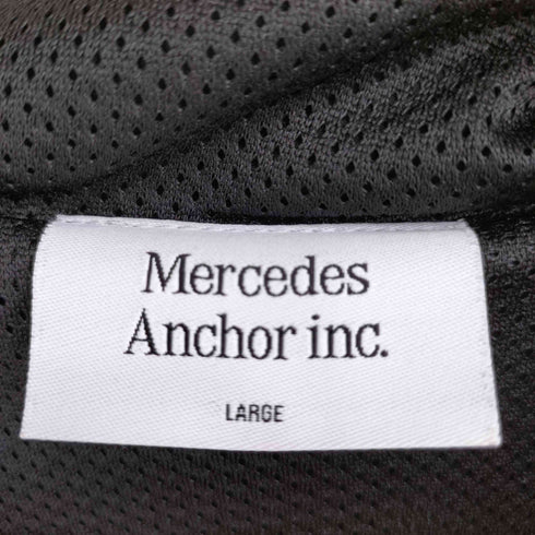 MERCEDES ANCHOR Inc ナイロン ロゴ刺繍 セットアップ メンズ L