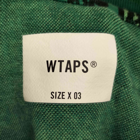ダブルタップス WTAPS 24SS Cotton. Textile. Sign Green メンズ 03
