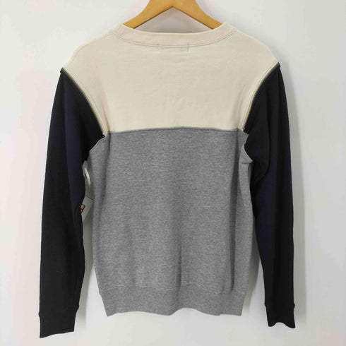 フェノメノン PHENOMENON ジップデザインクルーネックスウェット メンズ JPN:M