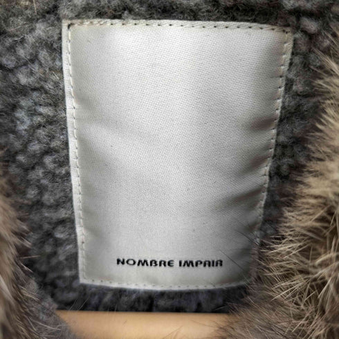 ノンブルアンペール NOMBRE IMPAIR ボアライナー ラビットファー モッズコート レディース JPN:0