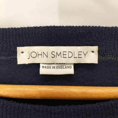 ジョンスメドレー JOHN SMEDLEY MADE IN ENGLAND メリノウール クルーネックセーター メンズ JPN:M