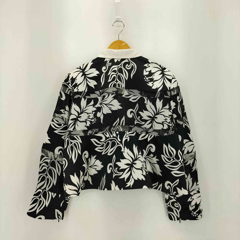 サカイ Sacai Floral Print Rugby Shirt フローラルプリント ラグビーシャツ レディース JPN:2