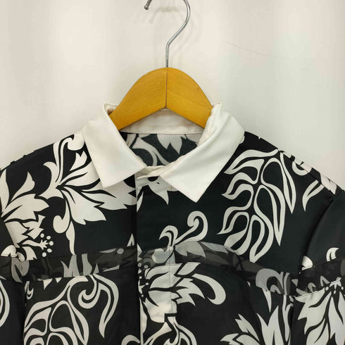 サカイ Sacai Floral Print Rugby Shirt フローラルプリント ラグビーシャツ レディース JPN:2