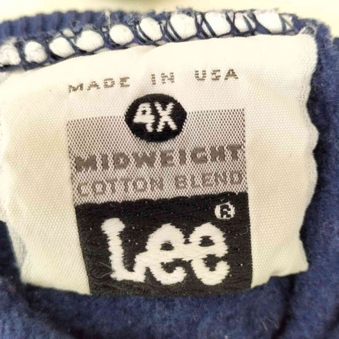 リー Lee 90s USA製 ブランクスウェット メンズ 4X