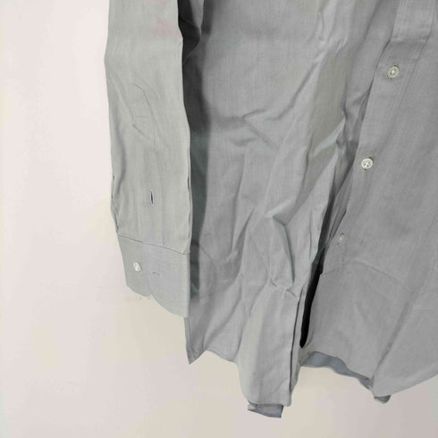 ランバンコレクション LANVIN COLLECTION フロントポケット コットン シャツ メンズ 39-80