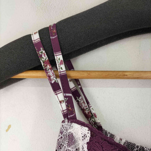 アクシーズファム axes femme ローズ柄レースキャミワンピース レディース import:M
