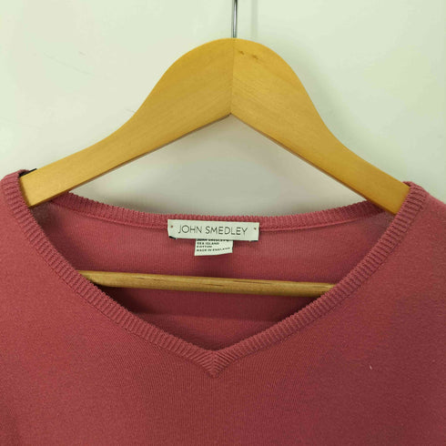 ジョンスメドレー JOHN SMEDLEY MADE IN ENGLAND コットン Vネックセーター メンズ JPN:M