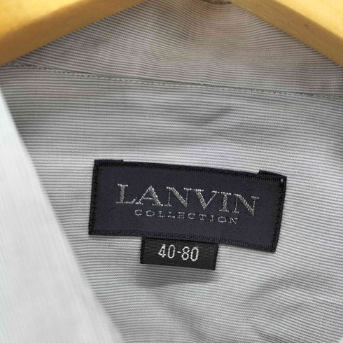 ランバンコレクション LANVIN COLLECTION フロントポケット コットン シャツ メンズ 40-80