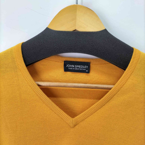 ジョンスメドレー JOHN SMEDLEY MADE IN ENGLAND メリノウール Vネックセーター メンズ JPN:M