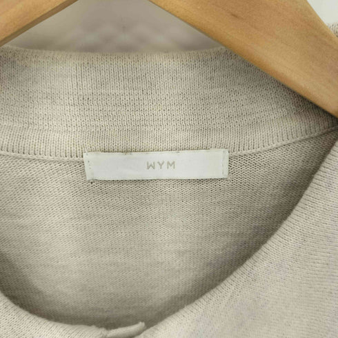 ウィム バイ リドム WYM LIDNM T/C BASIC KNIT SHIRT CARDIGAN ニットカーディガン メンズ import:M