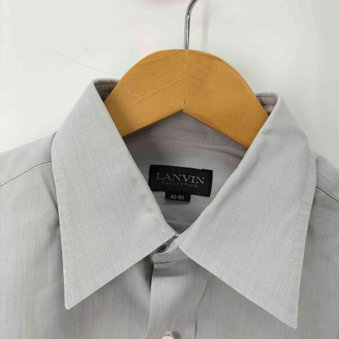 ランバンコレクション LANVIN COLLECTION フロントポケット コットン シャツ メンズ 40-80