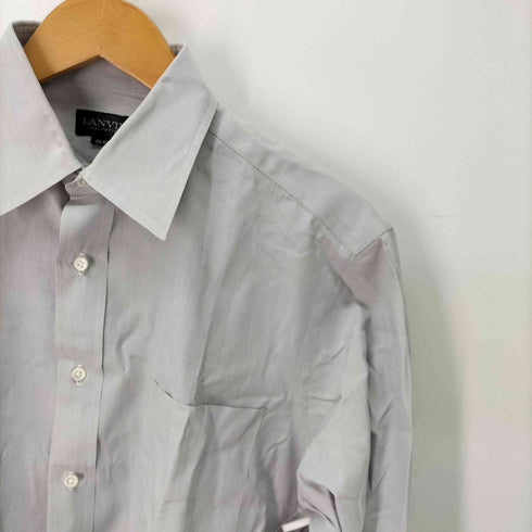 ランバンコレクション LANVIN COLLECTION フロントポケット コットン シャツ メンズ 40-80