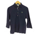 ラコステ LACOSTE 鹿の子 4B ハーフボタン ワニ ロゴパッチ 7分袖 S/S ポロシャツ レディース US:4