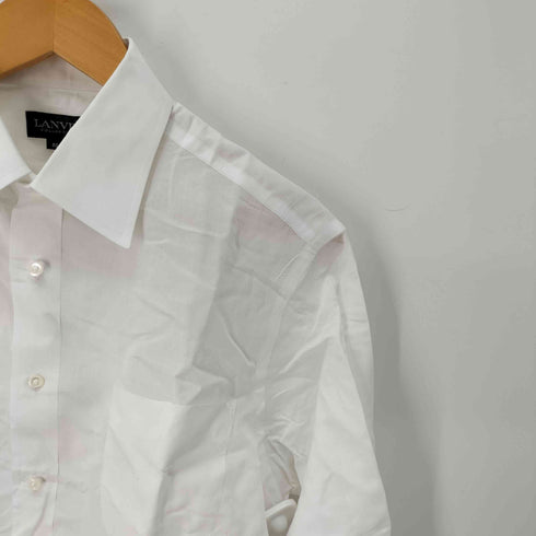 ランバンコレクション LANVIN COLLECTION リネン混 フロントポケット シャツ メンズ 40-80