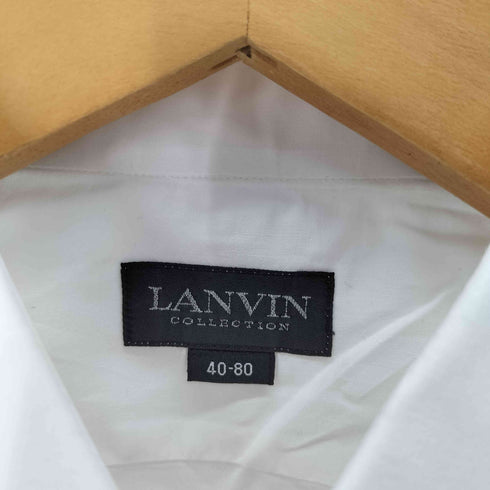 ランバンコレクション LANVIN COLLECTION リネン混 フロントポケット シャツ メンズ 40-80