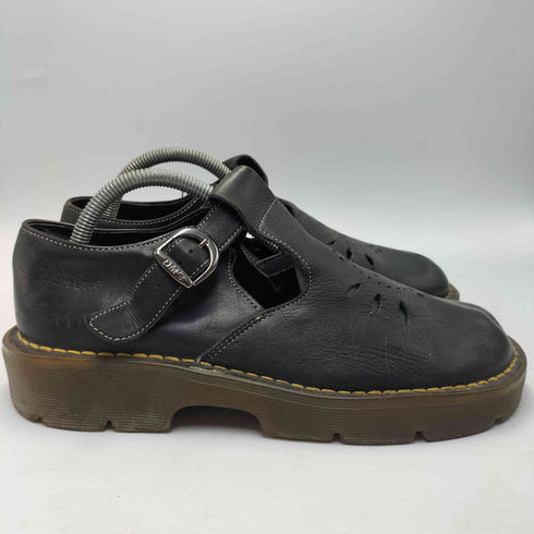 ドクターマーチン Dr.Martens 英国製 メリージェーン ベルト パンチング レザー シューズ サンダル メンズ UK:7