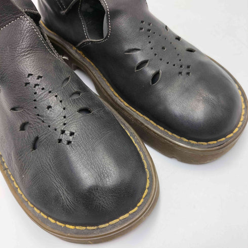 ドクターマーチン Dr.Martens 英国製 メリージェーン ベルト パンチング レザー シューズ サンダル メンズ UK:7