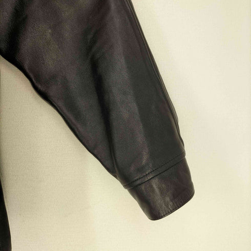 ショット Schott LOGO EMBROIDERY LEATHER COACH JACKET/レザー コーチジャケット メンズ import:XL