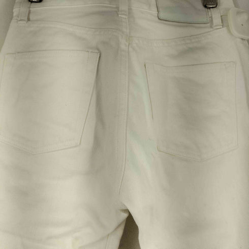 ジョンローレンスサリバン JOHN LAWRENCE SULLIVAN Womens rigid denim slited pants レディース