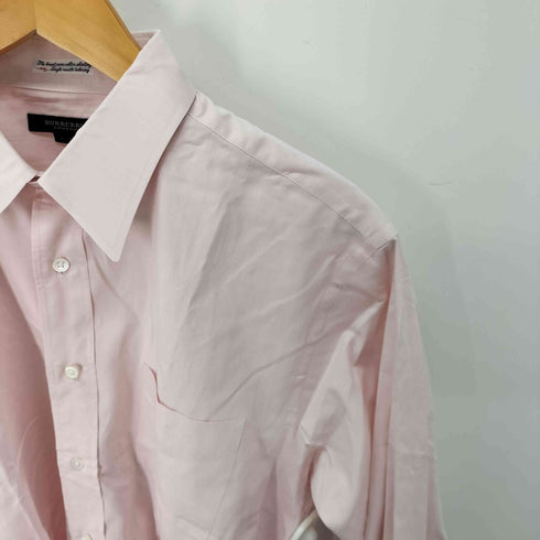 バーバリーロンドン BURBERRY LONDON コットン ショートカラー シャツ メンズ 41-80