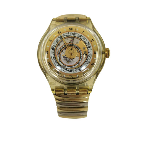 スウォッチ Swatch SERTI MYSTÉRIEUX SAK113 自動巻き 腕時計 メンズ