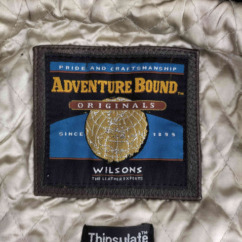 ウィルソン Wilsons Leather 90s ADVENTURE BOUND A-2 レザー フライトジャケット メンズ 2x