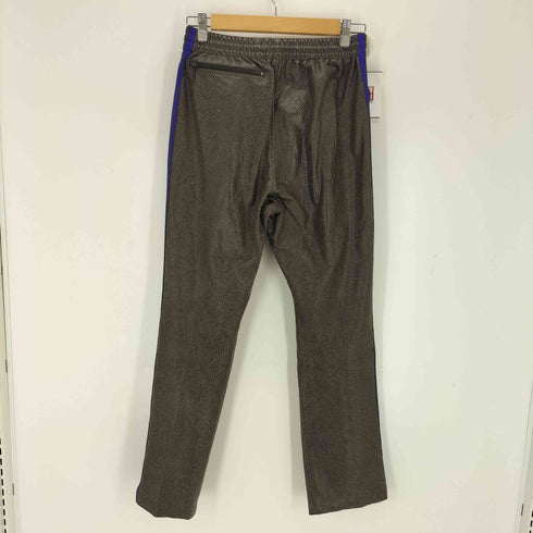 ニードルズ Needles Narrow Track Pant - Synthetic Leather Python メンズ JPN:S