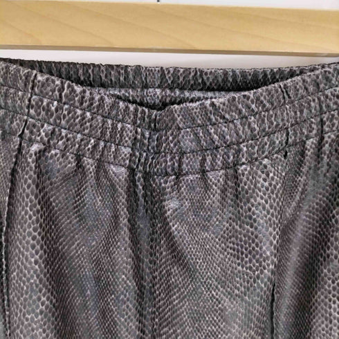 ニードルズ Needles Narrow Track Pant - Synthetic Leather Python メンズ JPN:S