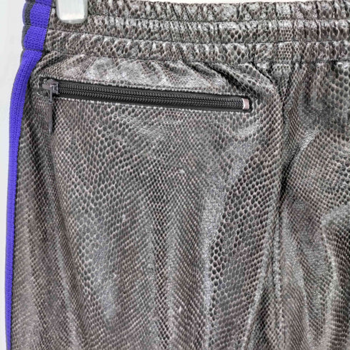 ニードルズ Needles Narrow Track Pant - Synthetic Leather Python メンズ JPN:S