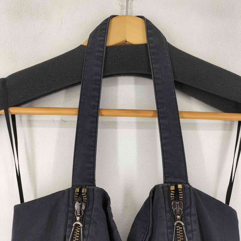 ヴェルサーチジーンズクチュール VERSACE JEANS COUTURE ジップ加工 キャミ ワンピース レディース 24/38