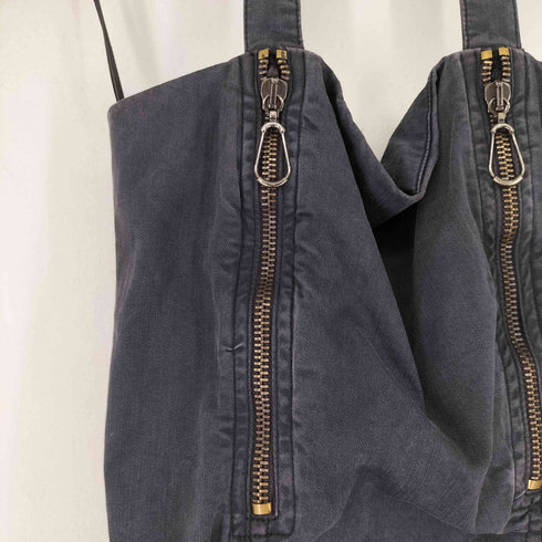 ヴェルサーチジーンズクチュール VERSACE JEANS COUTURE ジップ加工 キャミ ワンピース レディース 24/38