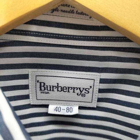 バーバリーズ BURBERRYS コットン ストライプ シャツ メンズ 40-80