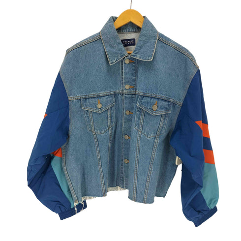TWOFOUR JEANS 袖ドッキングカットオフデニムジャケット メンズ M