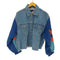 TWOFOUR JEANS 袖ドッキングカットオフデニムジャケット メンズ M