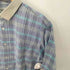 バーバリーズ BURBERRYS 緑タグ S/S 半袖 チェックシャツ メンズ L-Large