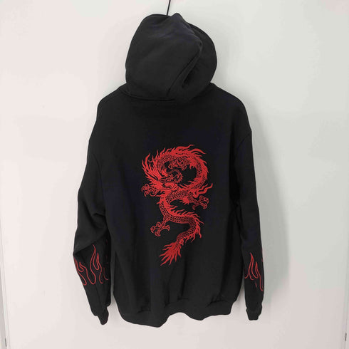 フィグメンツ Figments ドラゴン刺繍ビッグパーカー メンズ JPN:XL