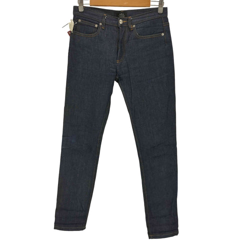 アーペーセー A.P.C. petit standard jean droit etroit インディゴボタンフライデニム レディース 28