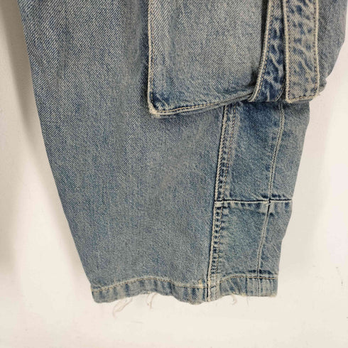 ザラ ZARA デニムカーゴパンツ レディース 34