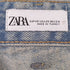 ザラ ZARA デニムボックスプリーツスカート レディース US XS