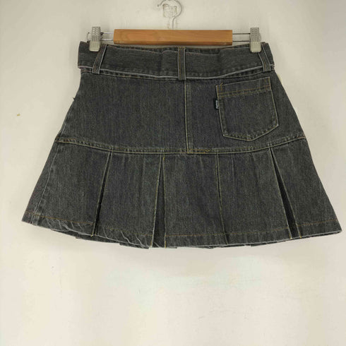 Fancy club DENIM PLEATS BELT SKIRT レディース JPN:S