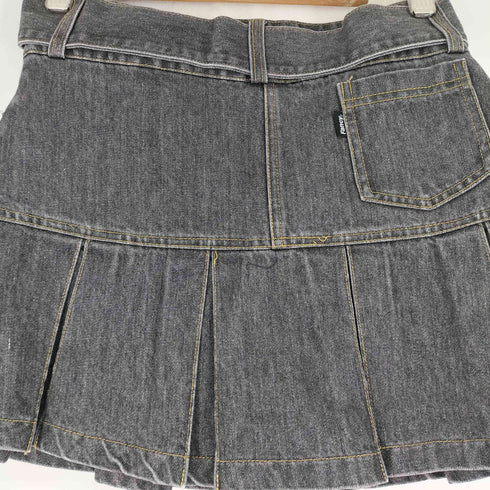Fancy club DENIM PLEATS BELT SKIRT レディース JPN:S
