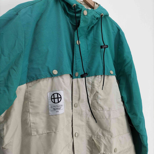 ハフ HUF バイカラー マルチポケット ドローコード マウンテン パーカー メンズ import:M