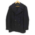 ユーエスネイビー U.S.NAVY 40-50S NAVAL CLOTHING DEPOT ウール Pコート スレーキ コーデュロイ プリントタグ メンズ US:38
