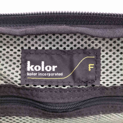 カラー kolor THE GROOMING COLLABORATION KIT POUCH レディース F