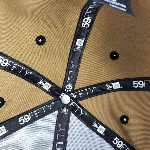 ニューエラ NEW ERA 59FIFTY COOPERSTOWN チームロゴ刺繍 6パネル キャップ メンズ 7 3/8